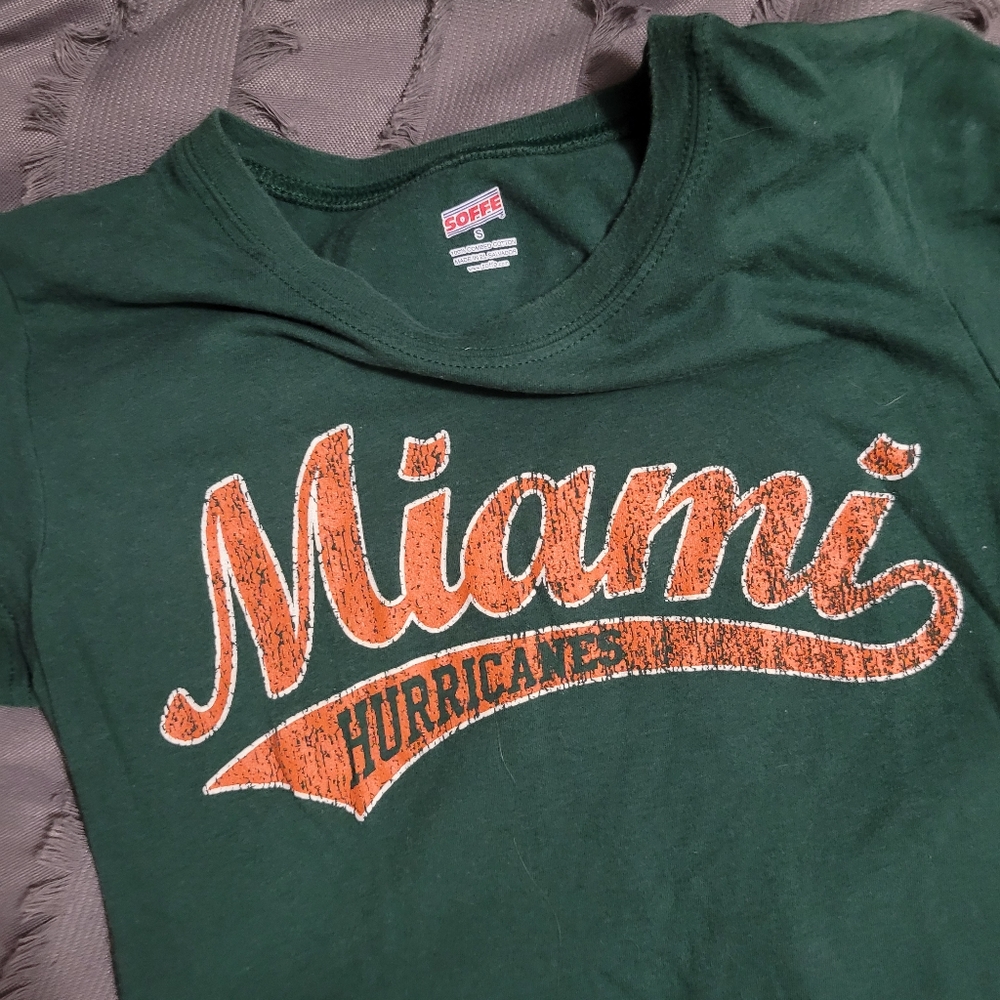 University of Miami Tee Hurricanes Canes